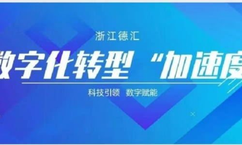 浙江德匯跑出數(shù)字化轉(zhuǎn)型“加速度”